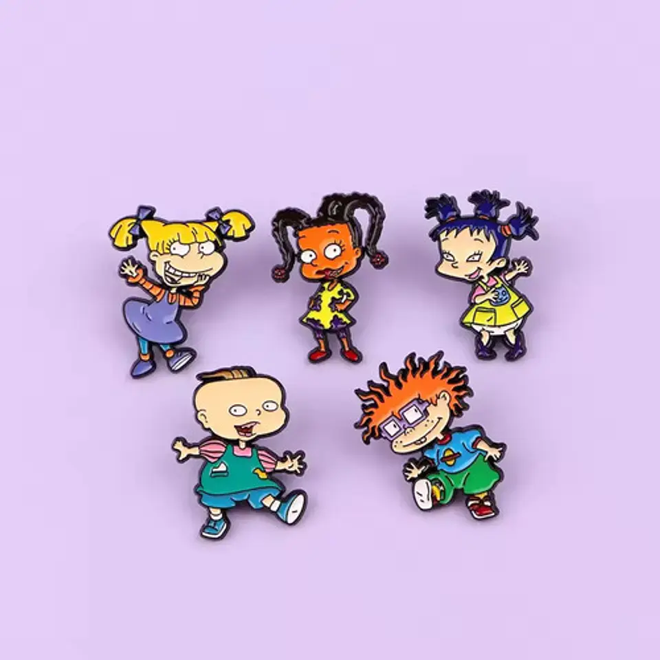 Pins De Aventuras En Pañales / Rugrats / Broches Metálicos 10