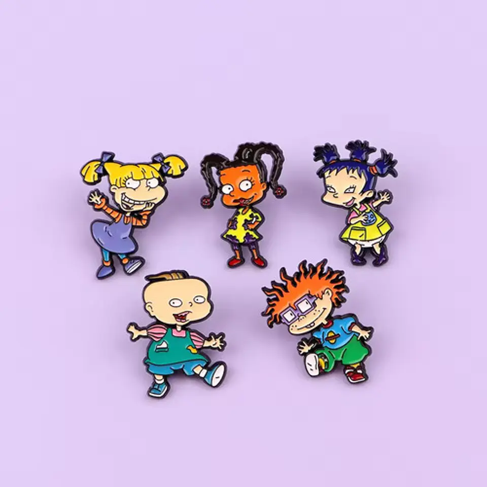 Pins De Aventuras En Pañales / Rugrats / Broches Metálicos 18
