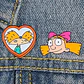 Pins De Helga G. Pataki / Hey, Arnold! / Broches Metálicos - Miniatura 9
