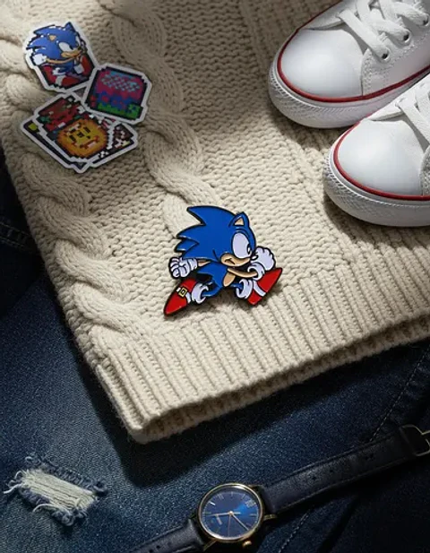 Pins Sonic / Sonic Boom / Broches Metálicos (pines)