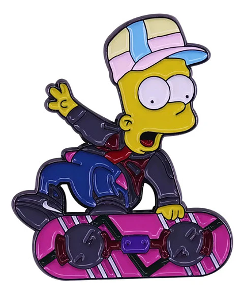 Pins De Bart Simpson / Los Simpson / Broches Metálicos