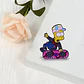 Pins De Bart Simpson / Los Simpson / Broches Metálicos - Miniatura 4