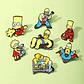 Pins De Bart Simpson / Los Simpson / Broches Metálicos - Miniatura 15