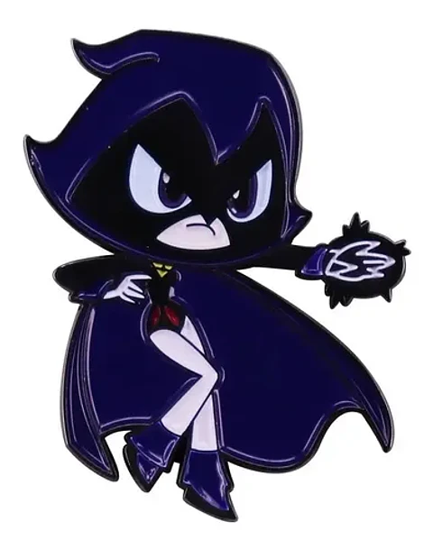 Pins De Raven / Teen Titans Go! / Broches Metálicos (pines)