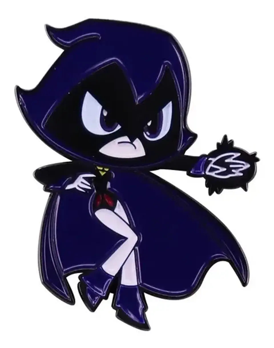 Pins De Raven / Teen Titans Go! / Broches Metálicos (pines) 1