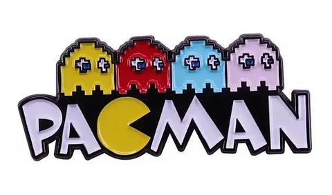 Pins De Pacman / Videojuegos / Broches Metálicos (pines)