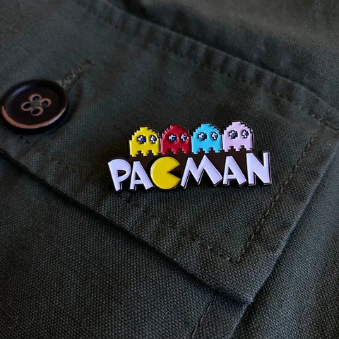 Pins De Pacman / Videojuegos / Broches Metálicos (pines)