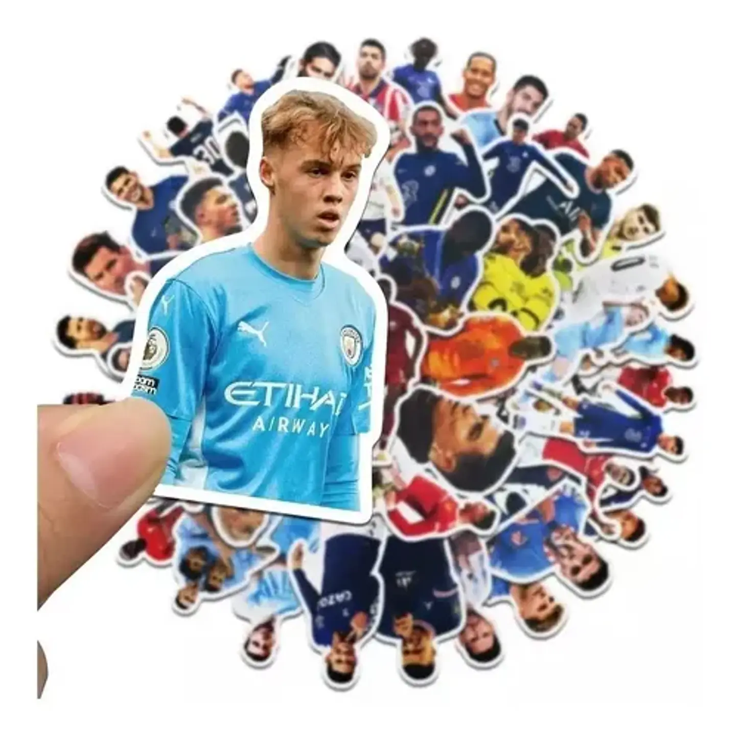 Estrellas Del Futbol - Set De 50 Stickers / Calcomanías 3