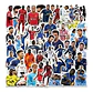 Estrellas Del Futbol - Set De 50 Stickers / Calcomanías - Miniatura 4