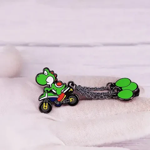 Pins Yoshi / Super Mario Bros. / Broches Metálicos (pines)