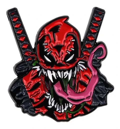 Pins De Deadpool / Marvel Comics / Broches Metálicos (pines)