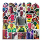 Visión / Marvel - Set De 50 Stickers / Calcomanías - Miniatura 3