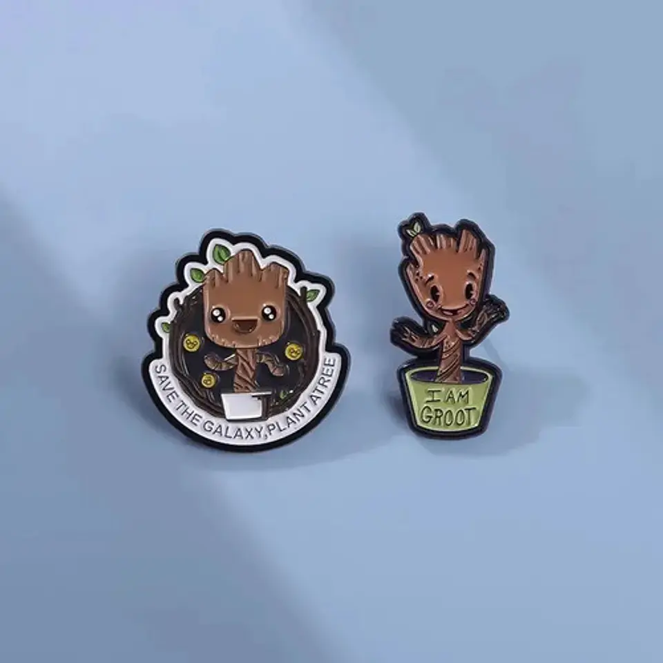 Pins De Groot / Marvel Comics / Broches Metálicos (pines) 13