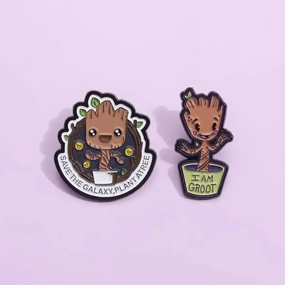 Pins De Groot / Marvel Comics / Broches Metálicos (pines) 14