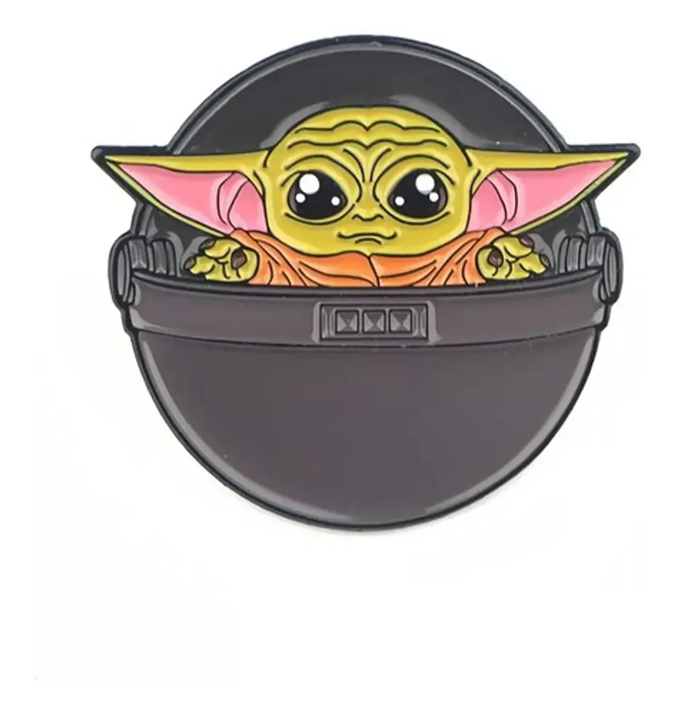 Pins De Yoda Kawaii / Star Wars / Broches Metálicos (pines) 3