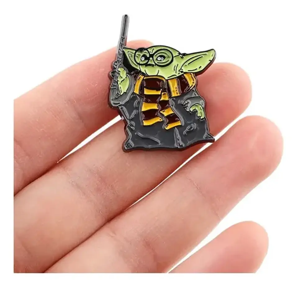 Pins De Yoda Kawaii / Star Wars / Broches Metálicos (pines) 8