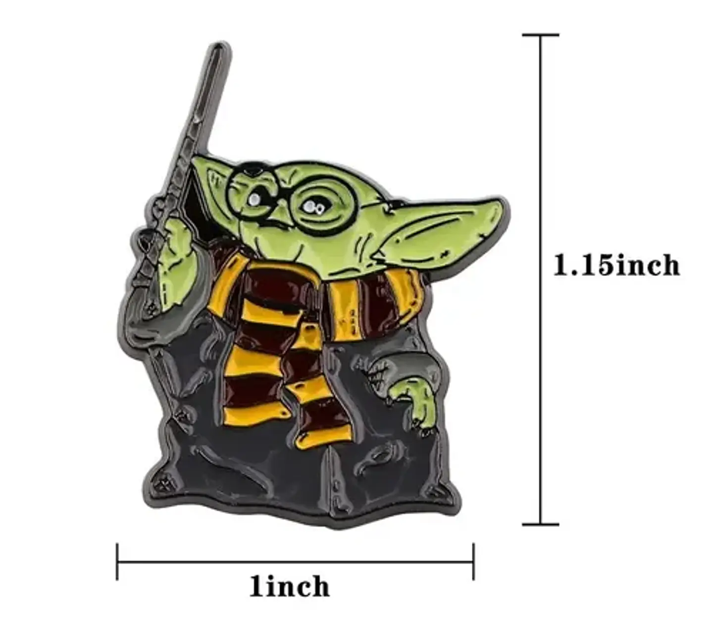 Pins De Yoda Kawaii / Star Wars / Broches Metálicos (pines) 12