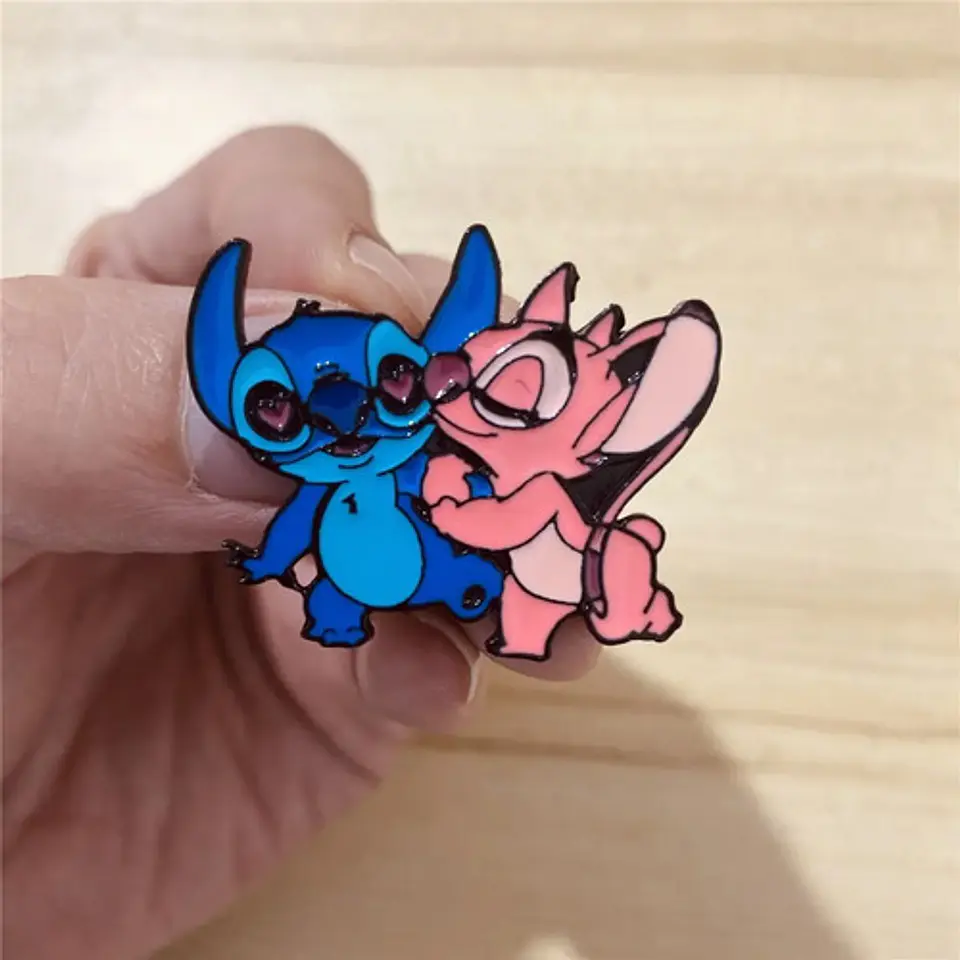 Pins De Stitch / Stitch - Pareja / Broches Metálicos (pines) 5