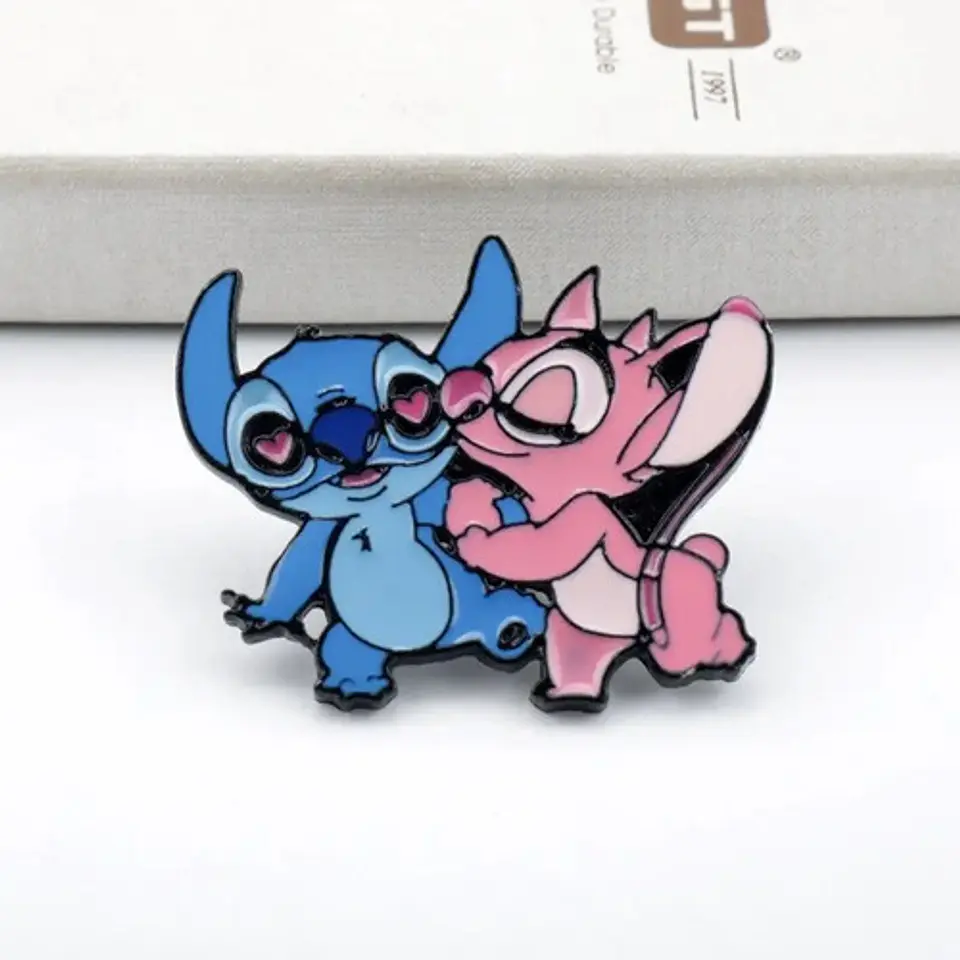 Pins De Stitch / Stitch - Pareja / Broches Metálicos (pines) 7