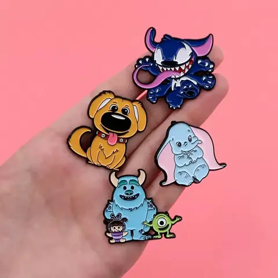 Pins De Stitch / Stitch - Pareja / Broches Metálicos (pines) 16