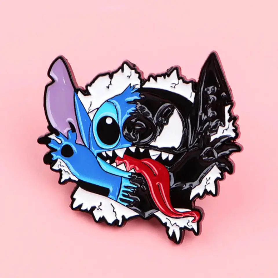 Pins De Stitch / Stitch - Pareja / Broches Metálicos (pines) 19