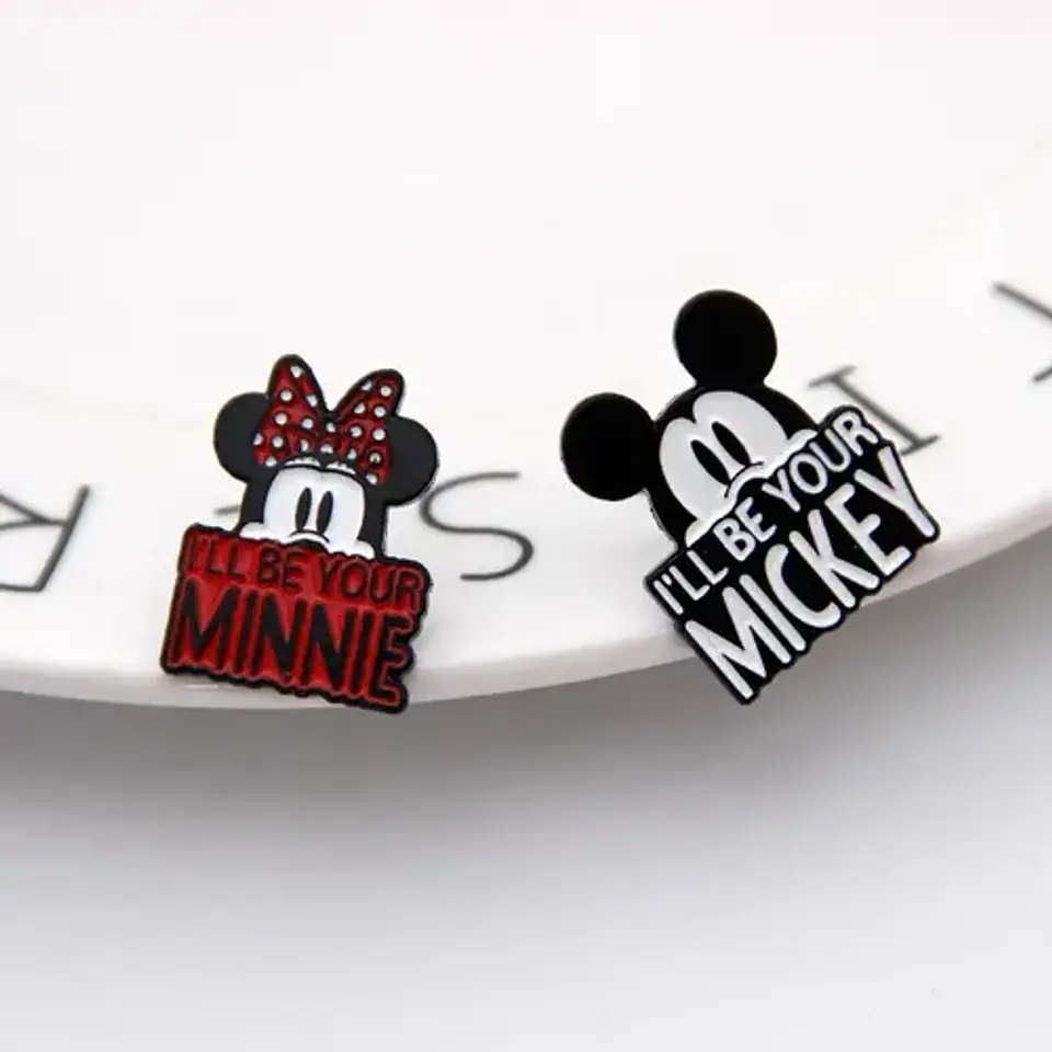 Pins De Minnie Mouse / Disney / Broches Metálicos (pines) 4