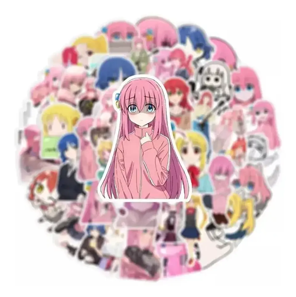 Bocchi The Rock! - Set 50 Stickers / Calcomanias / Pegatinas 2