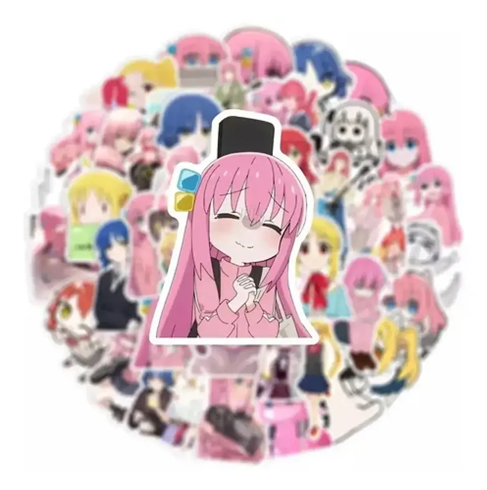 Bocchi The Rock! - Set 50 Stickers / Calcomanias / Pegatinas 3