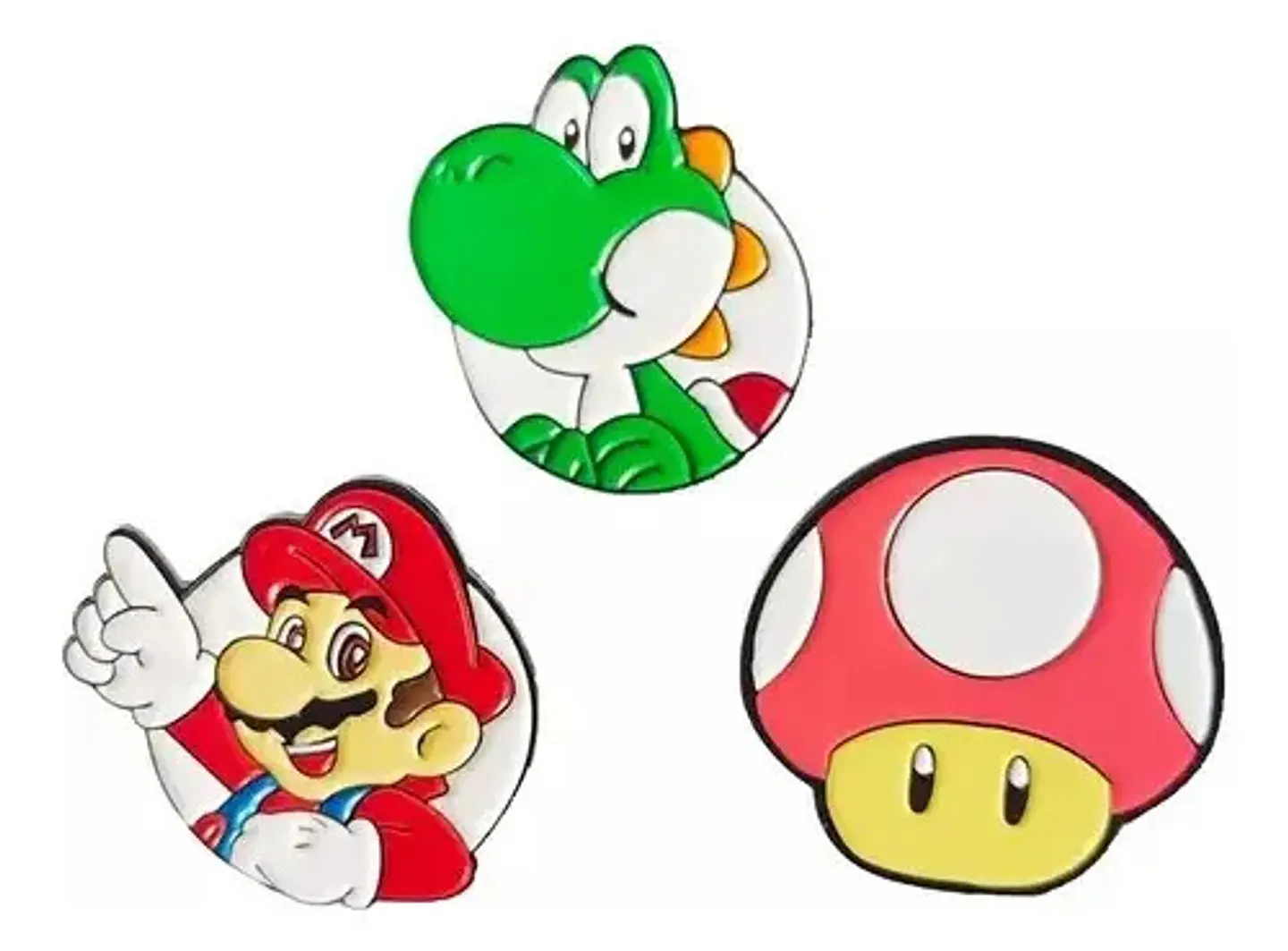 Pins De Toad / Super Mario Bros. / Broches Metálicos (pines) 4