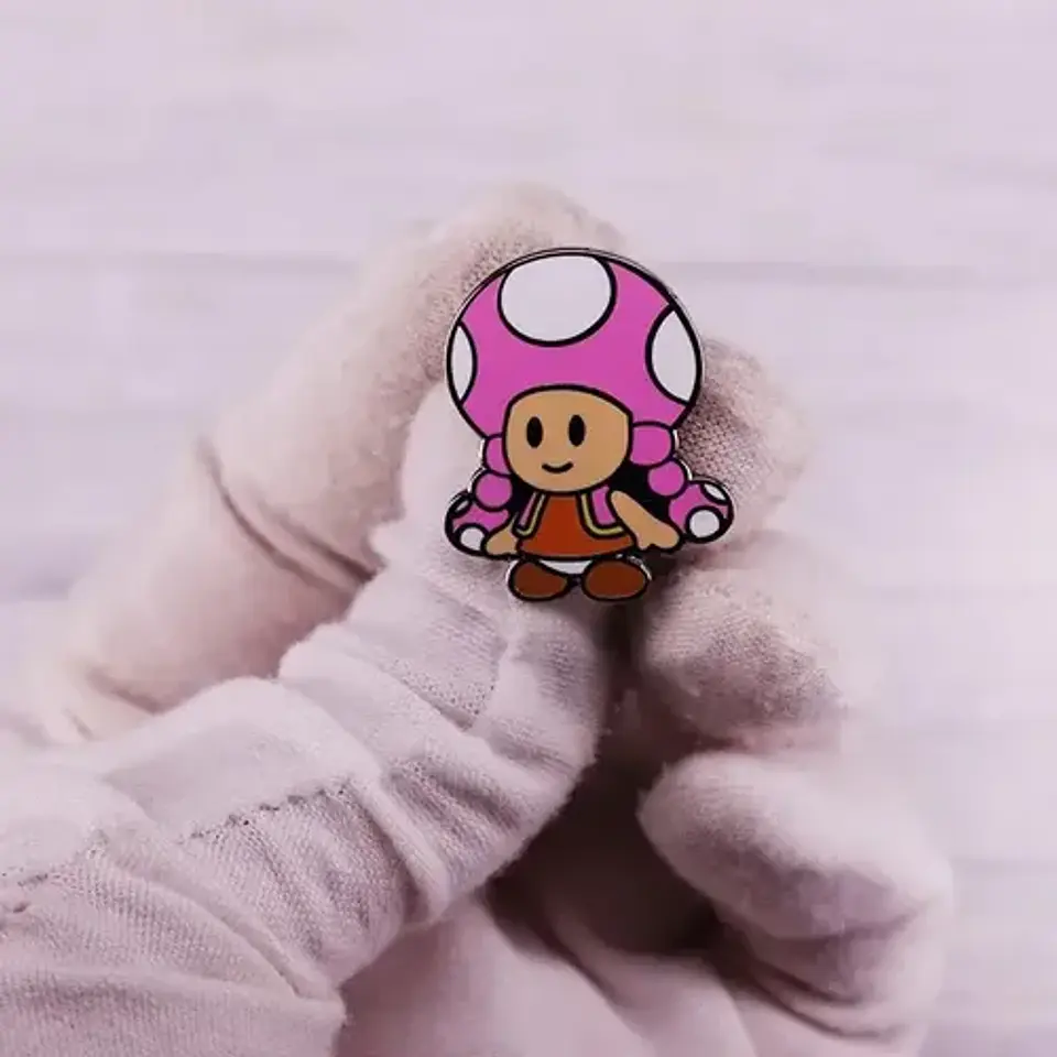 Pins De Toad / Super Mario Bros. / Broches Metálicos (pines) 6