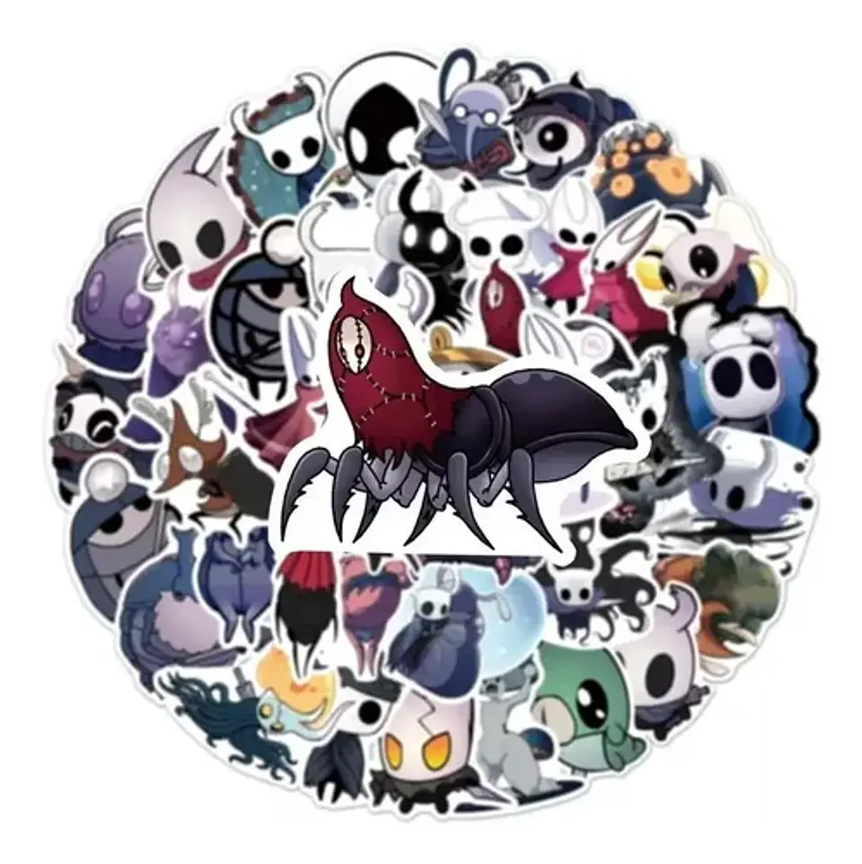 Hollow Knight - Set De 50 Stickers / Calcomanías / Pegatinas 2