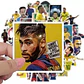 Neymar - Set De 50 Stickers / Calcomanias / Pegatinas - Miniatura 2