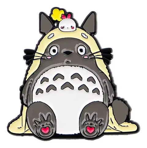 Pins De Totoro / Mi Vecino Totoro / Broches Metálicos