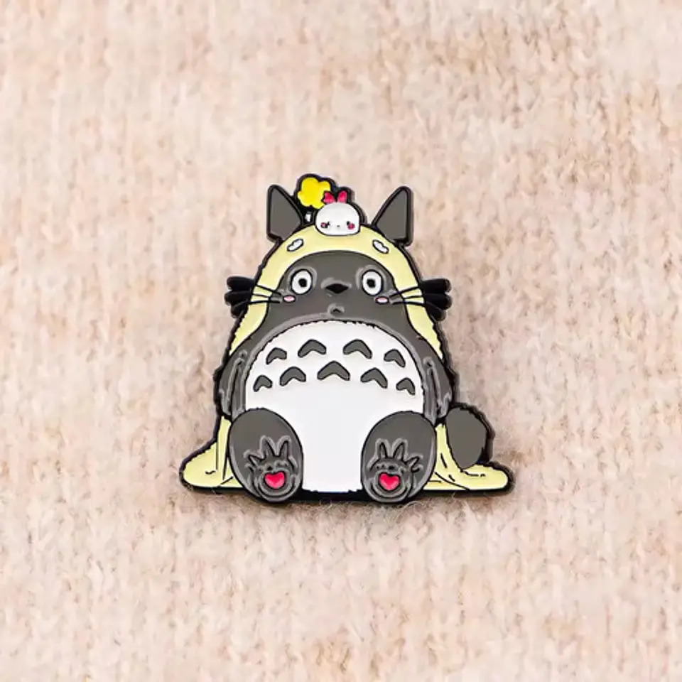 Pins De Totoro / Mi Vecino Totoro / Broches Metálicos 3