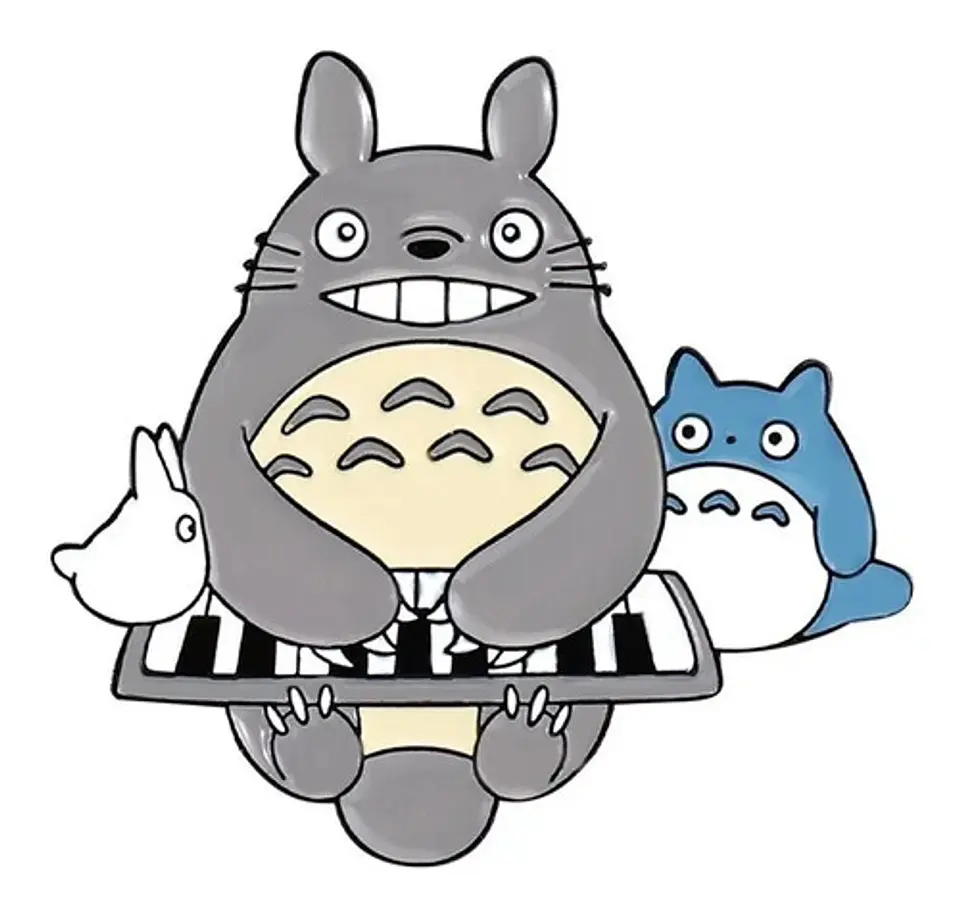 Pins De Totoro / Mi Vecino Totoro / Broches Metálicos 13