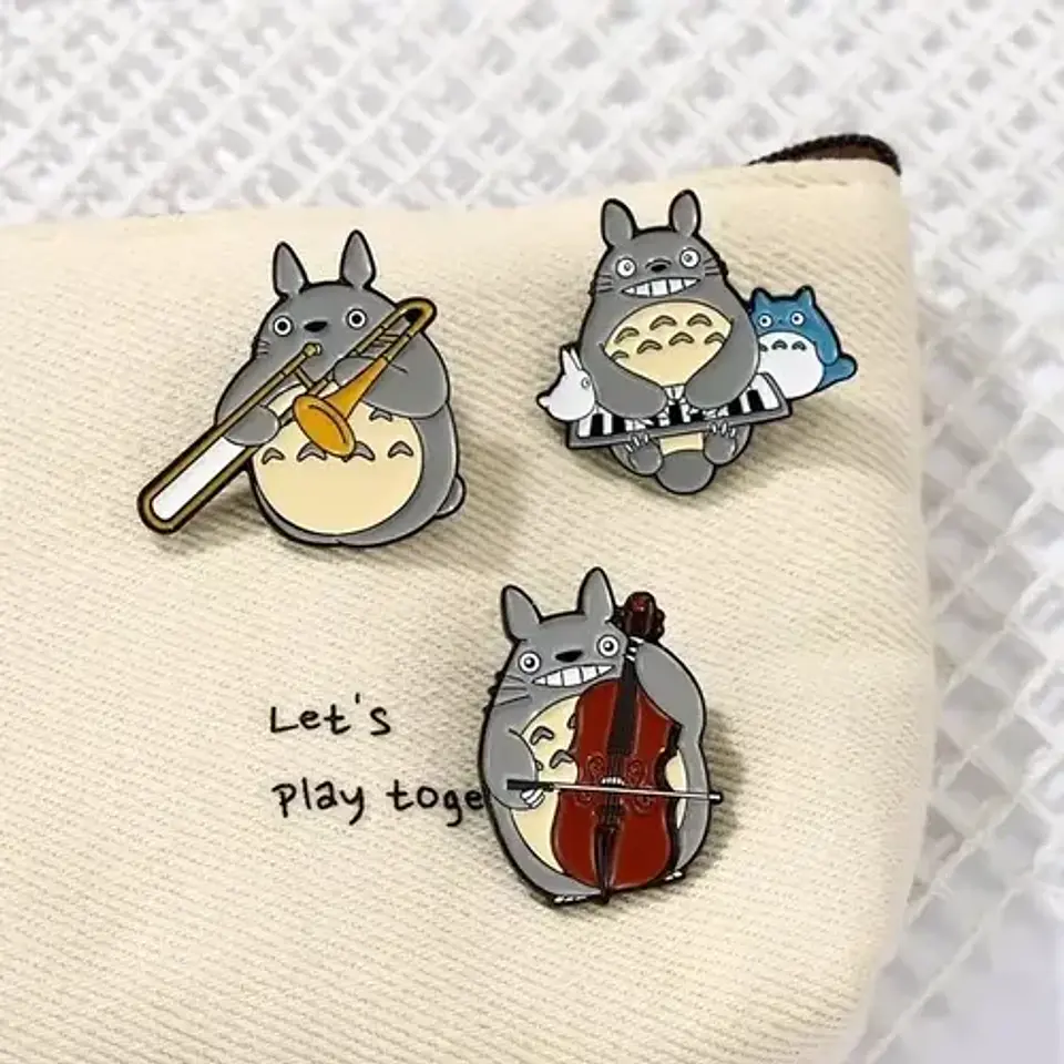 Pins De Totoro / Mi Vecino Totoro / Broches Metálicos 14