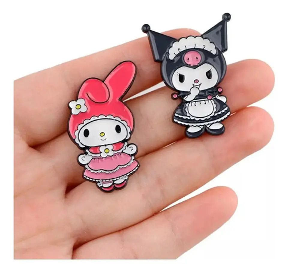 Pins De My Melody / Hello Kitty / Broches Metálicos (pines) 2