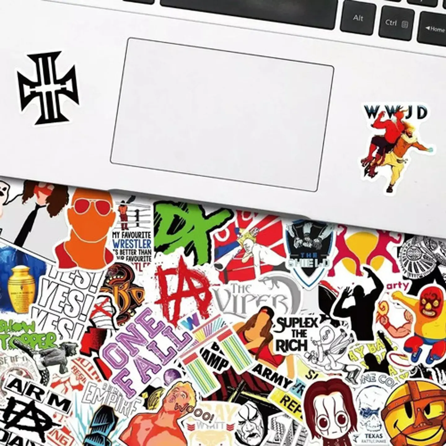 Lucha Libre / Wwe - Set De 50 Stickers / Calcomanías 2