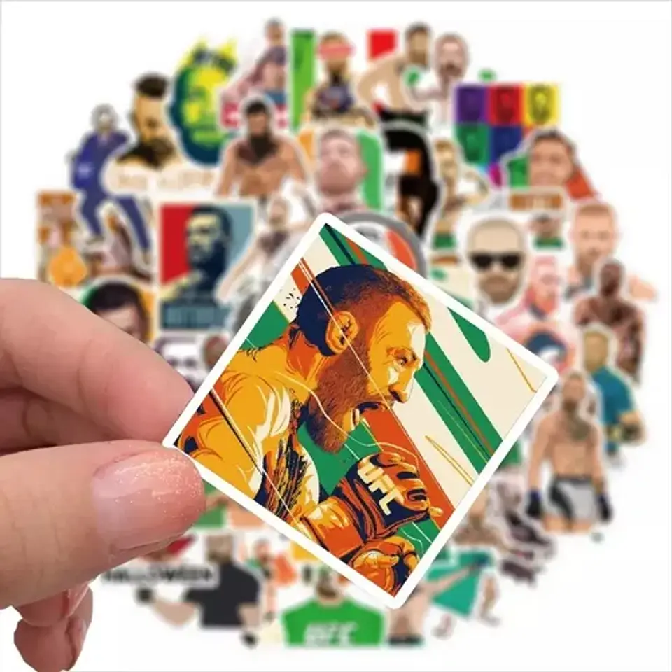 Conor Mcgregor - Set De 50 Stickers / Calcomanias / Pegatina 2