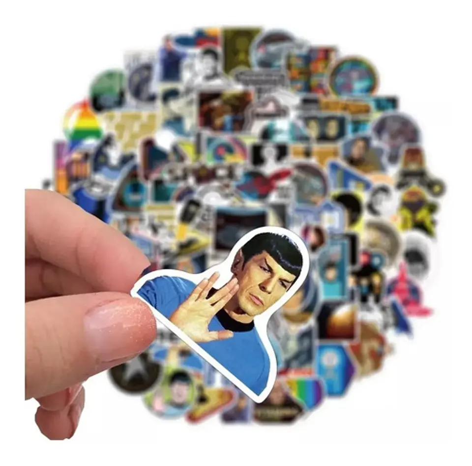 Star Trek - Set De 50 Stickers / Calcomanías / Pegatinas 2