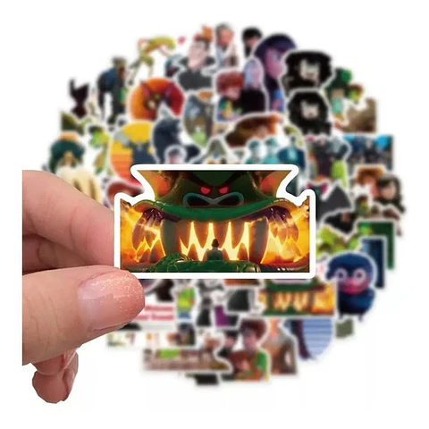 Hotel Transylvania - Set De 50 Stickers / Calcomanias