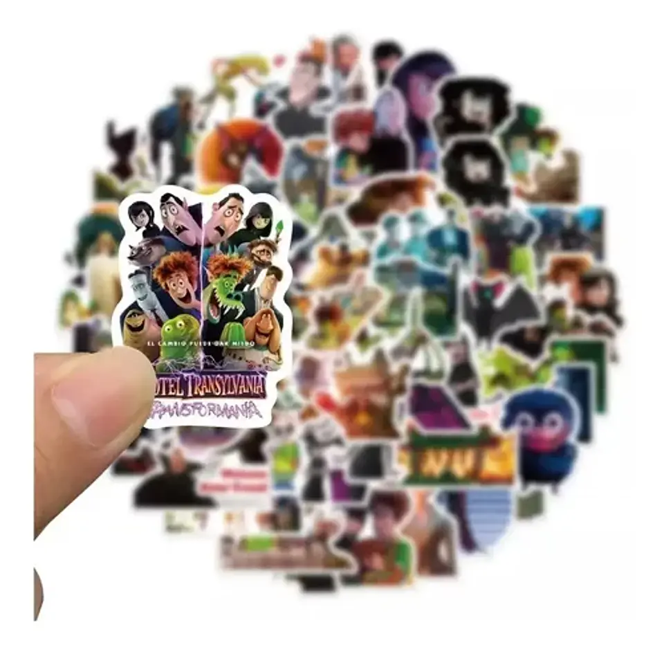Hotel Transylvania - Set De 50 Stickers / Calcomanias 3