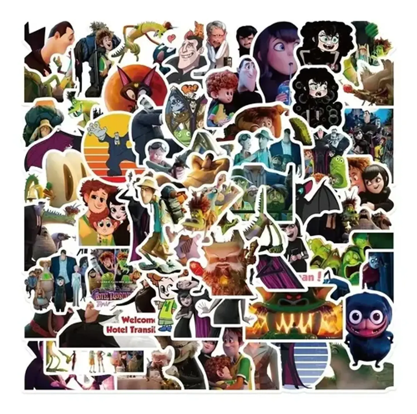 Hotel Transylvania - Set De 50 Stickers / Calcomanias 4