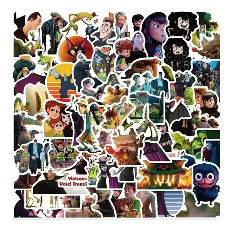 Hotel Transylvania - Set De 50 Stickers / Calcomanias 4