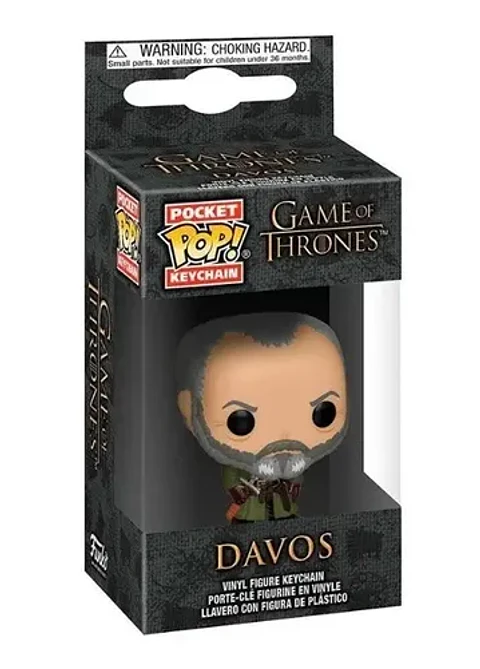Llavero De Davos / Game Of Thrones - Incluye Caja Funko