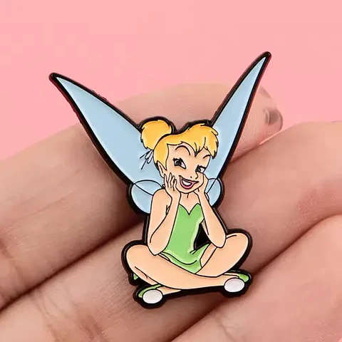 Pins De Tinker Bell / Campanita / Broches Metálicos (pines)