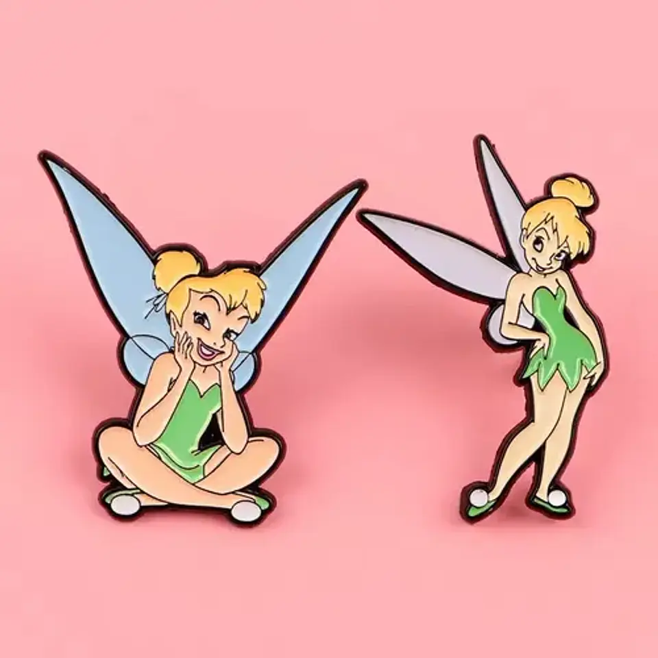 Pins De Tinker Bell / Campanita / Broches Metálicos (pines) 12