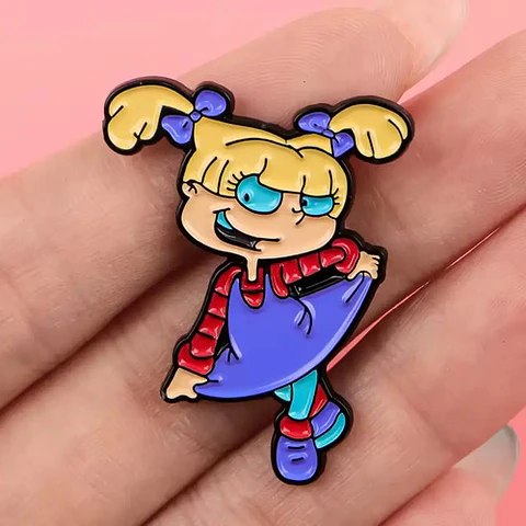 Pins Angélica Pickles / Rugrats / Broches Metálicos (pines)