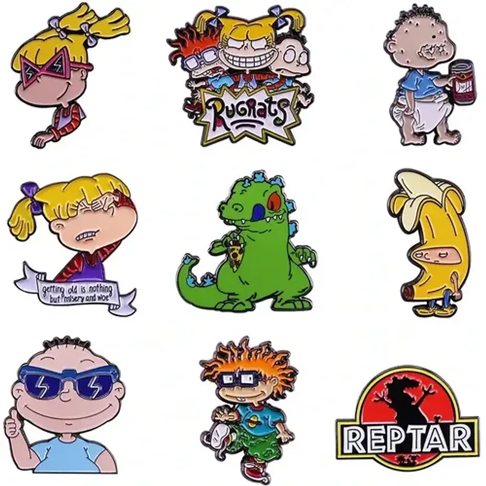 Pins Angélica Pickles / Rugrats / Broches Metálicos (pines) 7