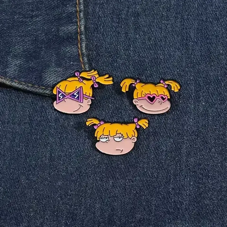 Pins Angélica Pickles / Rugrats / Broches Metálicos (pines) 22